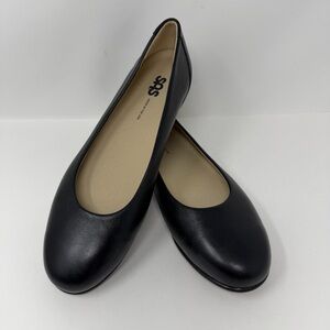 SAS Scenic Comfort Ballet Flat Black Size 9.5 Narrow